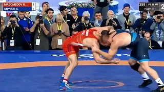 Kyle Snyder takedowns compilation