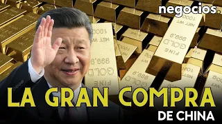 China compra 23 toneladas de oro, y lo más interesante, se lo está gritando al mundo