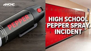 High school pepper spray incident