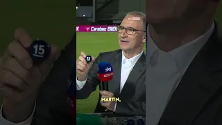 'Stop talking to the balls Martin!' 🤣 - Martin O'Neill's HILARIOUS Carabao Cup draw!