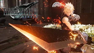 【Final Fantasy 7 Remake】Cloud's Buster Sword Moveset | All Abilities & Limit Breaks