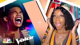 BEST REACTION | The Voice : Cam Anthony Blind Audition