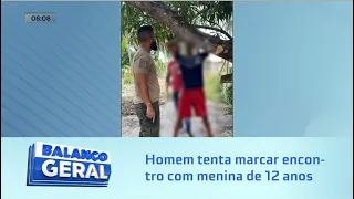 Preso em flagrante: Homem é preso ao tentar marcar encontro com menina de 12 anos