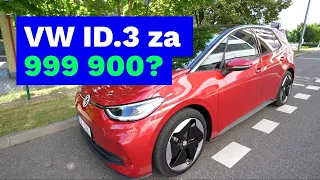 Volkswagen ID.3 LIFE Pro 58 kWh za 999 900 Kč | První svezení s faceliftem | Electro Dad # 523