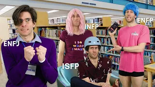 16 Personalities at the Library