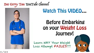 Why Are You NOT Losing Weight? Learn Why Your Weight Loss Attempt FAILED!