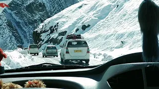 (Zojila pass)ICE Road Madness: Amazing Driving Captures of 2021🤩