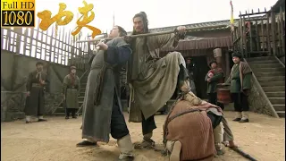 Kung Fu Film:Martial arts expert insultes prisoner,who regains dignity by his strength unexpectedly.