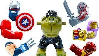 LEGO HULK SMASH (All Marvel Superheroes Hands)