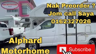 Toyota Grand Hiace 3.5 (A) Pre order unit Telah mendarat Di Showroom #mrcmotorhome #van#stockbaru