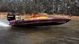 2 IRONIC vs JAGGED EDGE - 2013 Southern 80 Water Ski Race