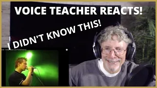 VOICE TEACHER REACTS TO CREEP - by Radiohead