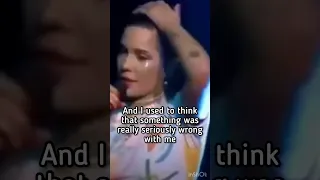 Halsey's emotional speech about bipolar disorder #halsey #bipolar #bipolardisorder #clementine