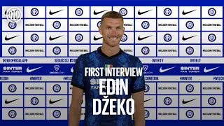 EDIN DZEKO | Exclusive first Inter TV Interview | #WelcomeEdin #IMEdin #IMInter 🎙️⚫️🔵🇧🇦 [SUB ENG]