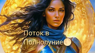 🌕Божественный поток в полнолуние⚡🧿Истинная встреча❤️