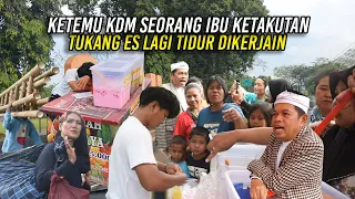 SEORANG IBU SEPERTI KETAKUTAN | TUKANG ES TERTIDUR DIKERJAIN KANG DEDI | ENDINGNYA DISERBU PEMBELI