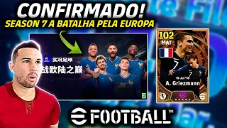 SEASON 7 CONFIRMADA! EUROCOPA E COPA AMÉRICA? EFOOTBALL FESTIVAL DE VOLTA NO EFOOTBALL 2024 MOBILE?