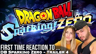 DRAGON BALL SPARKING ZERO (TRAILER 4) FIRST TIME REACTION!!