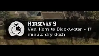 RDR2 Horseman 9 under 7 minutes update. *READ DESCRIPTION*