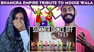 Reaction On : Bhangra Empire Tribute To Sidhu Moose Wala | @BhangraEmpire | Beat Blaster