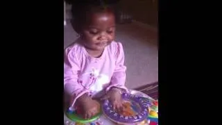 Zoe's imitation of ABC song