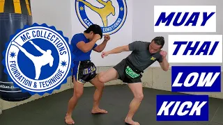 Muay Thai Low Kick | Quick "How To" Tutorial