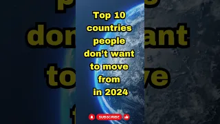 Top 10 Countries People Never Regret Moving to In 2024 #toppicksusa #top10 #bestcountries