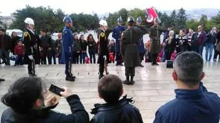 Anıtkabir'de Efsane Nöbet Değişimi(Ağlattı)