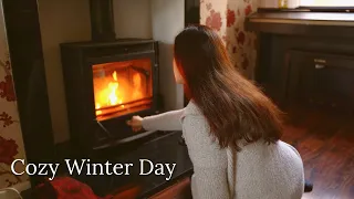 Cozy Winter Days in England 🪵 Quiet and Simple Everyday Life at Home - Slow Living, Silent Vlog