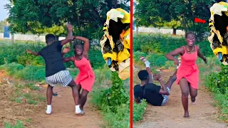 They Could have Fainted from the Frights! |Bushman Prank| Scaring People!