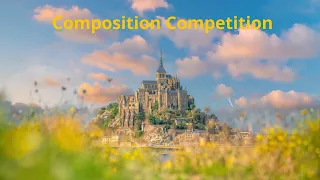 Flight over the Castle - Ryan Leach April 2024 Composition Competition - Le Mont Saint-Michel