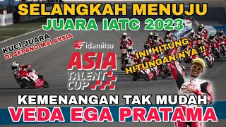 Perjuangan Veda Ega Raih Podium Race 2 ATC Thailand 2023 | Satu Kaki Melangkah ke Juara Umum IATC
