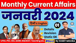 January 2024 Current Affairs | Current Affairs January 2024 | Current Affairs 2024, GK,MJT Education