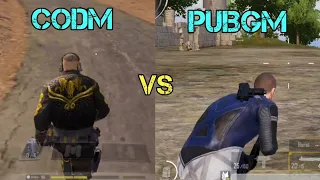 COD Mobile vs PUBG Mobile - Movements Comparison