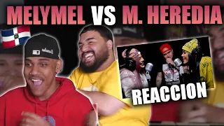 MELYMEL vs MARTHA HEREDIA | LOS MEJORES FREESTYLE QUE ESCUCHARAS! 🤯 (REACCION) OVELTIME TV