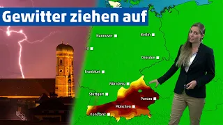 Neue Unwetter ziehen auf - hier kracht es am Dienstag