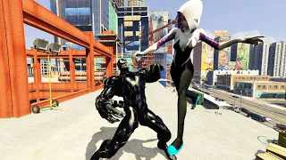 GTA V - Ragdolls And Fails Compilation V.38 ( Gwen Stacy Vs Venom / Epic Ragdolls )