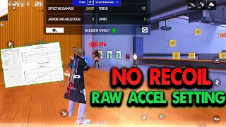 This Raw Accel Settings is AIMBOT*2023* | No Recoil Softwere for Non Gaming Mouse | After Update 🎯