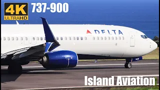 737-900 / Delta Airlines /Arrival - Departure / Atlanta - St. Kitts