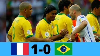 France Vs Brazil 1-0 World Cup 2006 Highlights and Goals