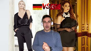 ITALIAN REACTION TO 🇹🇷 TURKISH VS GERMANY WOMEN -  Who Is The Most beautiful?