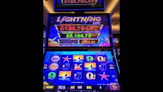 $125 BET HUGE WIN LIGHTNING LINK MAGIC PEARL FREE SPINS - HARD ROCK TAMPA HIGH LIMIT 25cents Denom