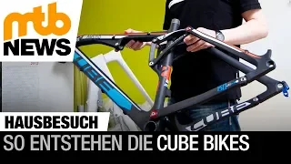 Cube Bikes - factory tour and look behind the scenes