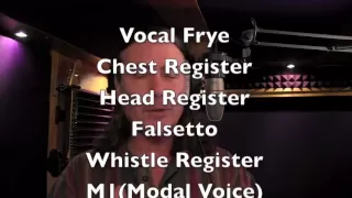 Master Class - Vocal Registers