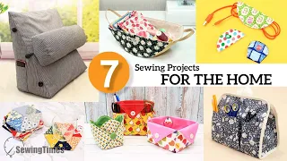 7 Sewing Projects for the Home | Useful things to Sew, Compilation Video [sewingtimes]