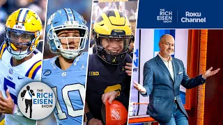 Rich Eisen Predicts the QB the Washington Commanders Will Draft at #2 Is….? | The Rich Eisen Show