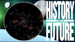 How I made an accurate to real life star map for my fictional world! History of the future