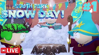 🔴NEW KID VS KYLE - South Park Snow Day! FULL PLAYTHROUGH PART 1