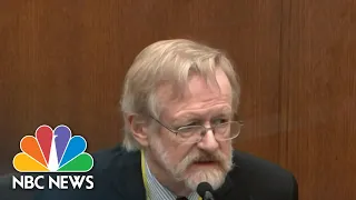 Chauvin Trial: Medical Expert Testifies Floyd Died From ‘Low Level Of Oxygen’ | NBC Nightly News