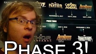 Marvel Phase 3 Announced, 9 new MOVIES!!